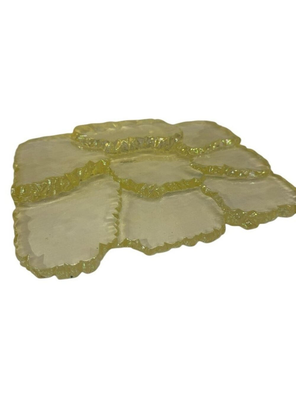VHTF Kurt Adler Christmas Display Acrylic Ice Shelf/Platform W6453 for Snowtown?